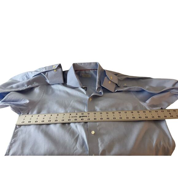 Eton Light Blue Dress Shirt - Picture 4 of 13